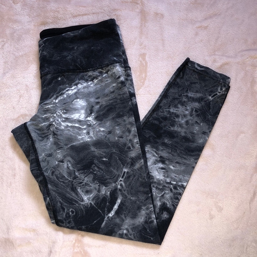 Tuff Athletics Brand Marble Leggings